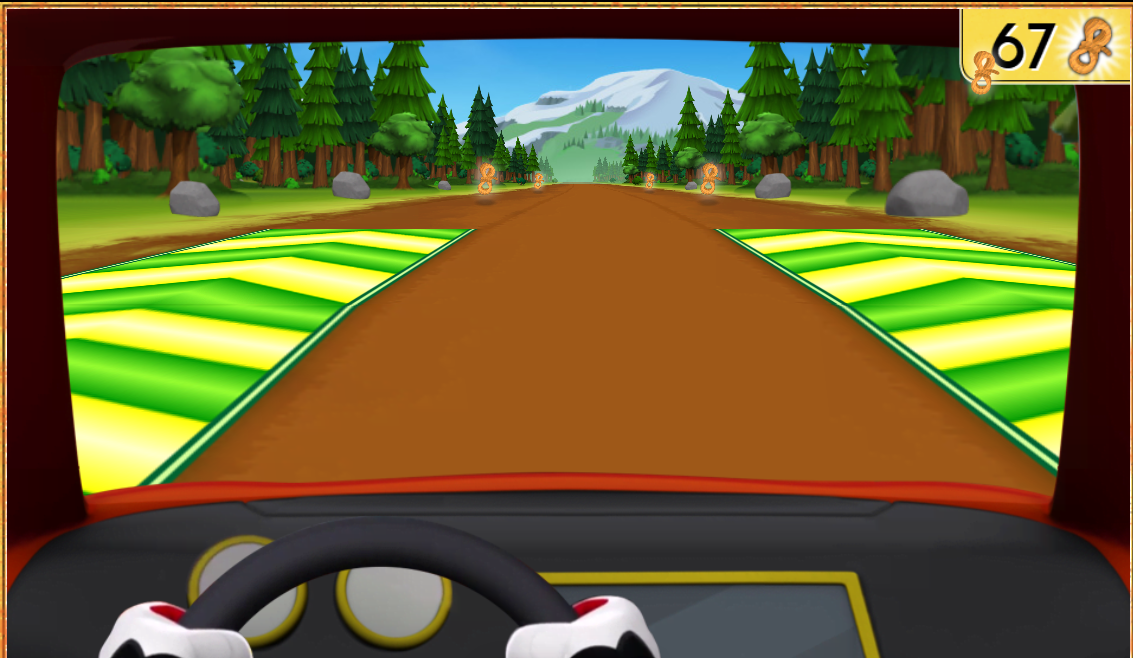 Screenshot of Blaze Mud Race Mountain