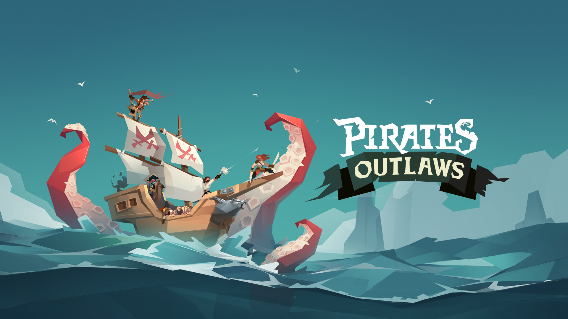 Banner of Pirates Outlaws 