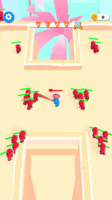 Spin and Slash Game Screenshot