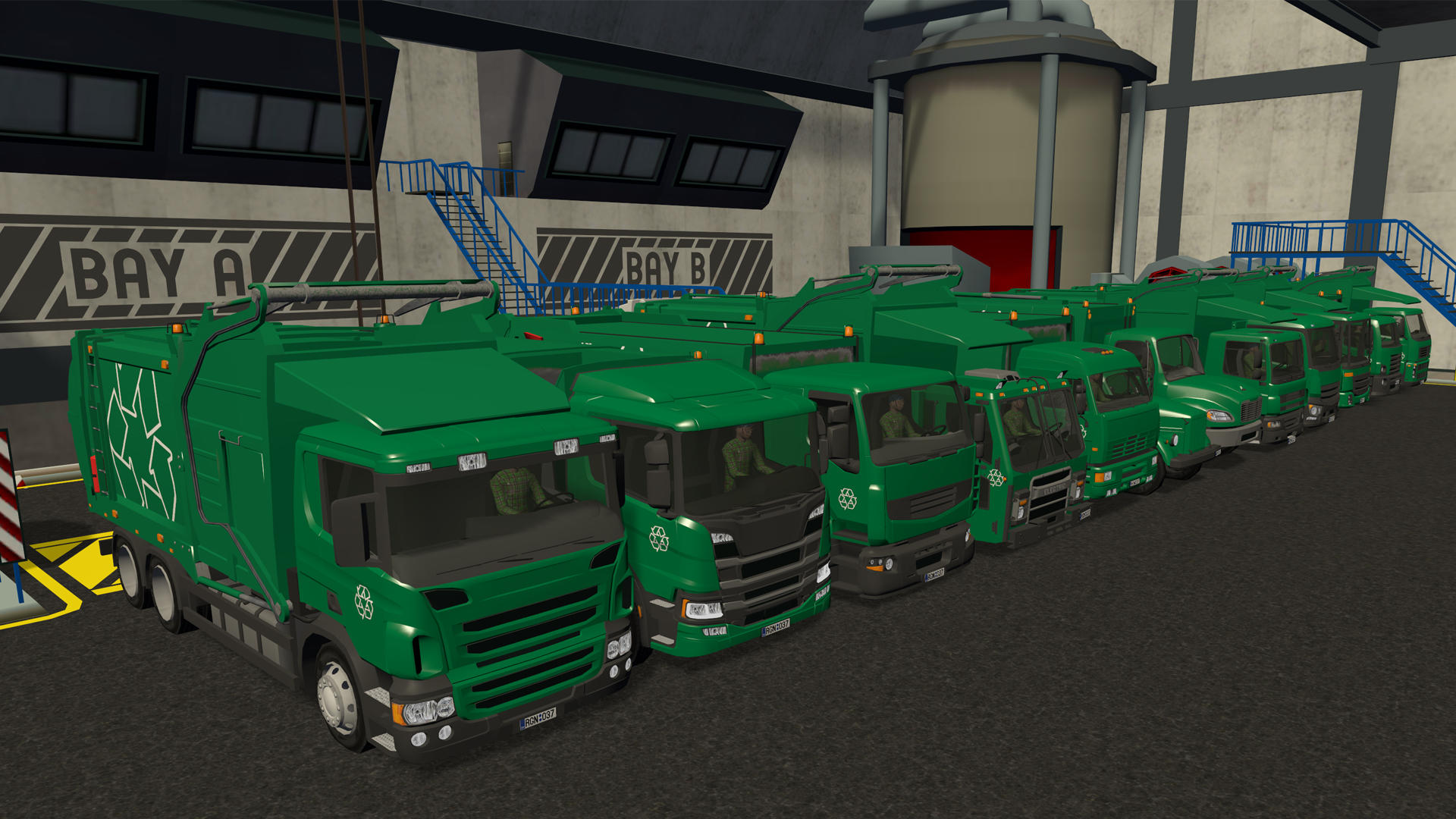 Screenshot 1 of Simulatore di camion della spazzatura 1.6.3