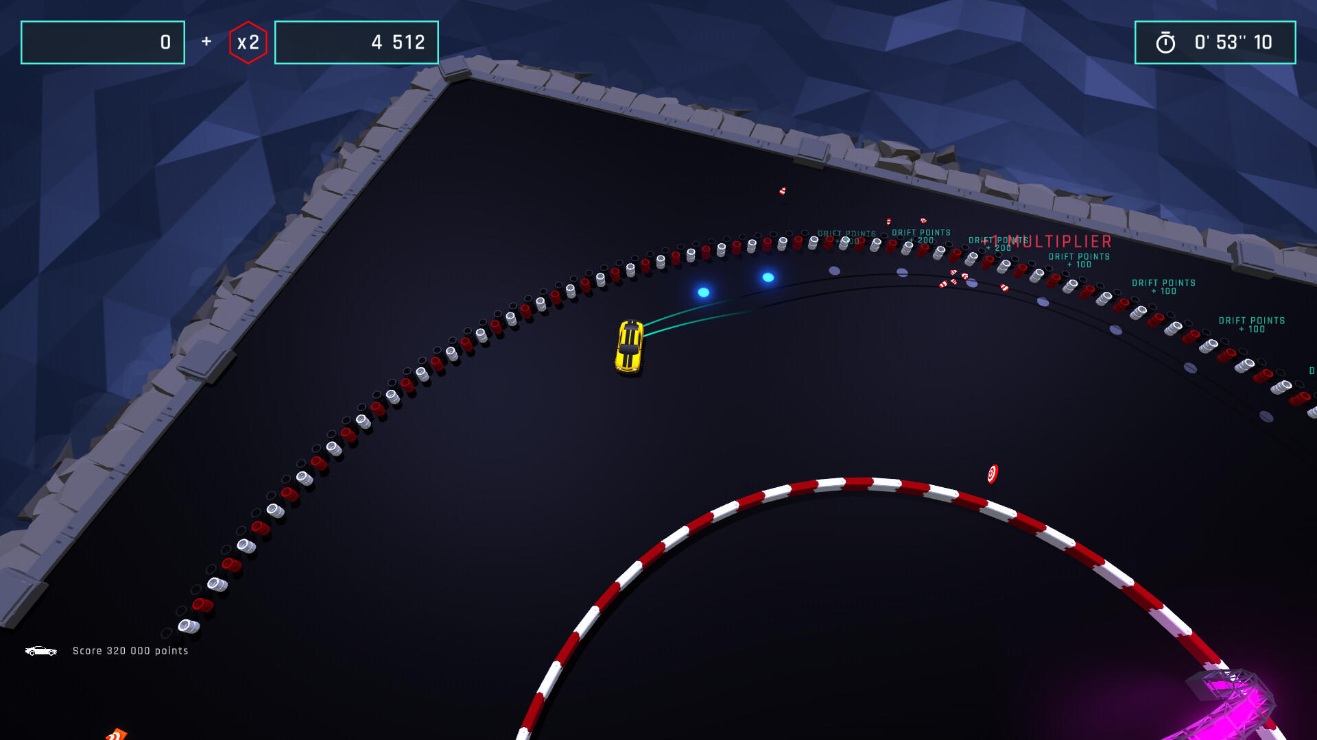 PolyDrift screenshot game