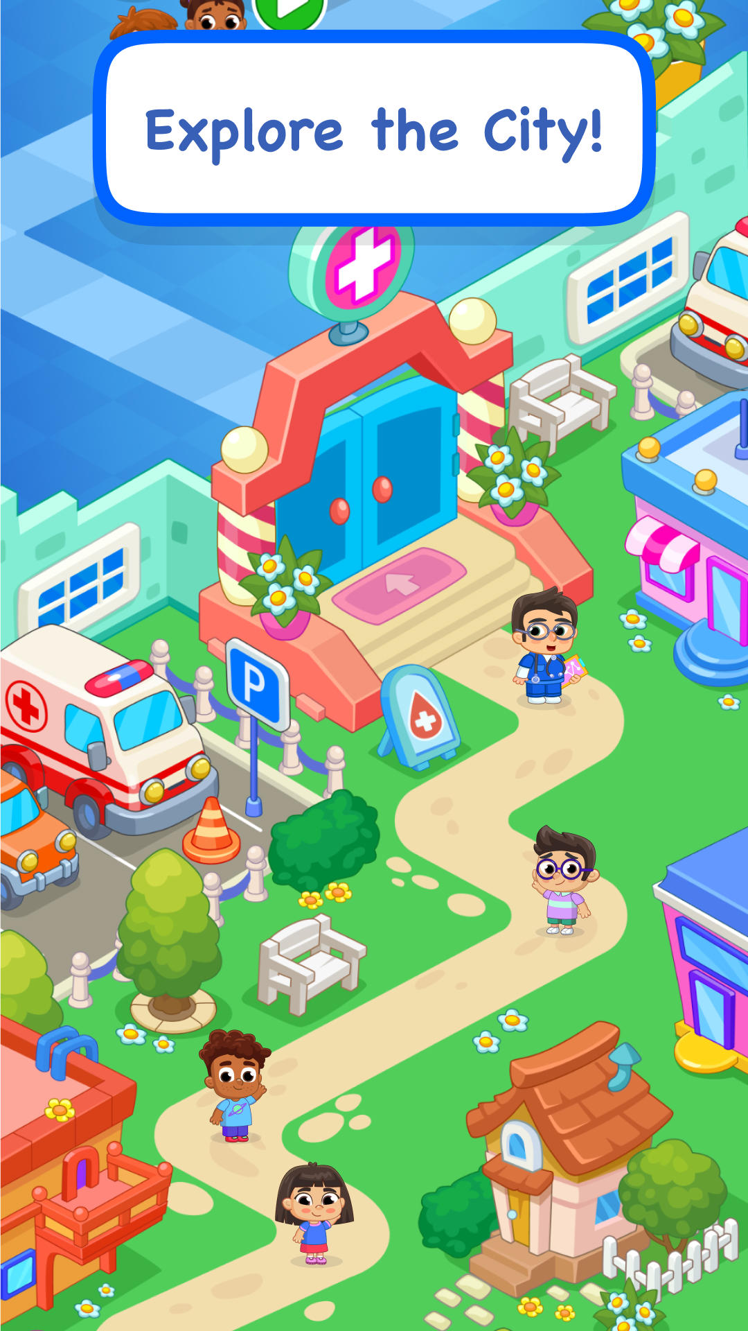 Yovo Doctor Simulator for Kids Game Screenshot