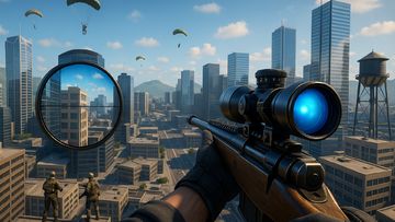 Counter Sniper Shooting Game Game Screenshot