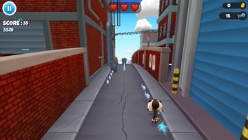 Grumpy Tom Cat Runner Game Screenshot
