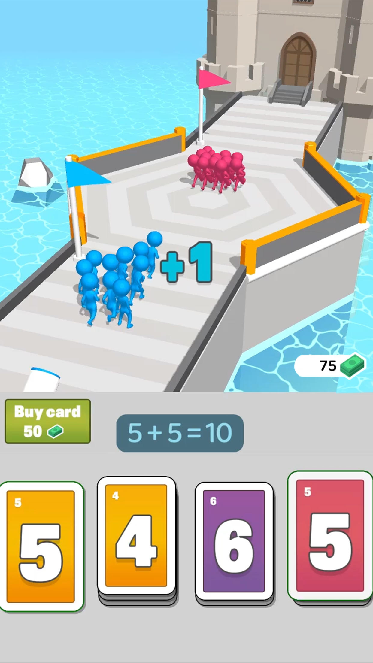 Make a Ten: Army Clash Game Screenshot