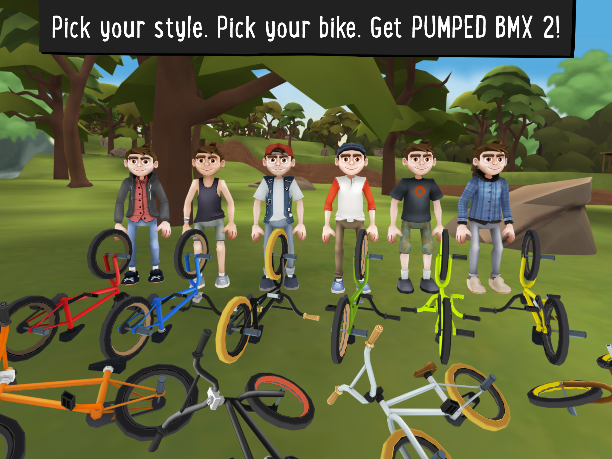 Pumped BMX 2 Game Screenshot