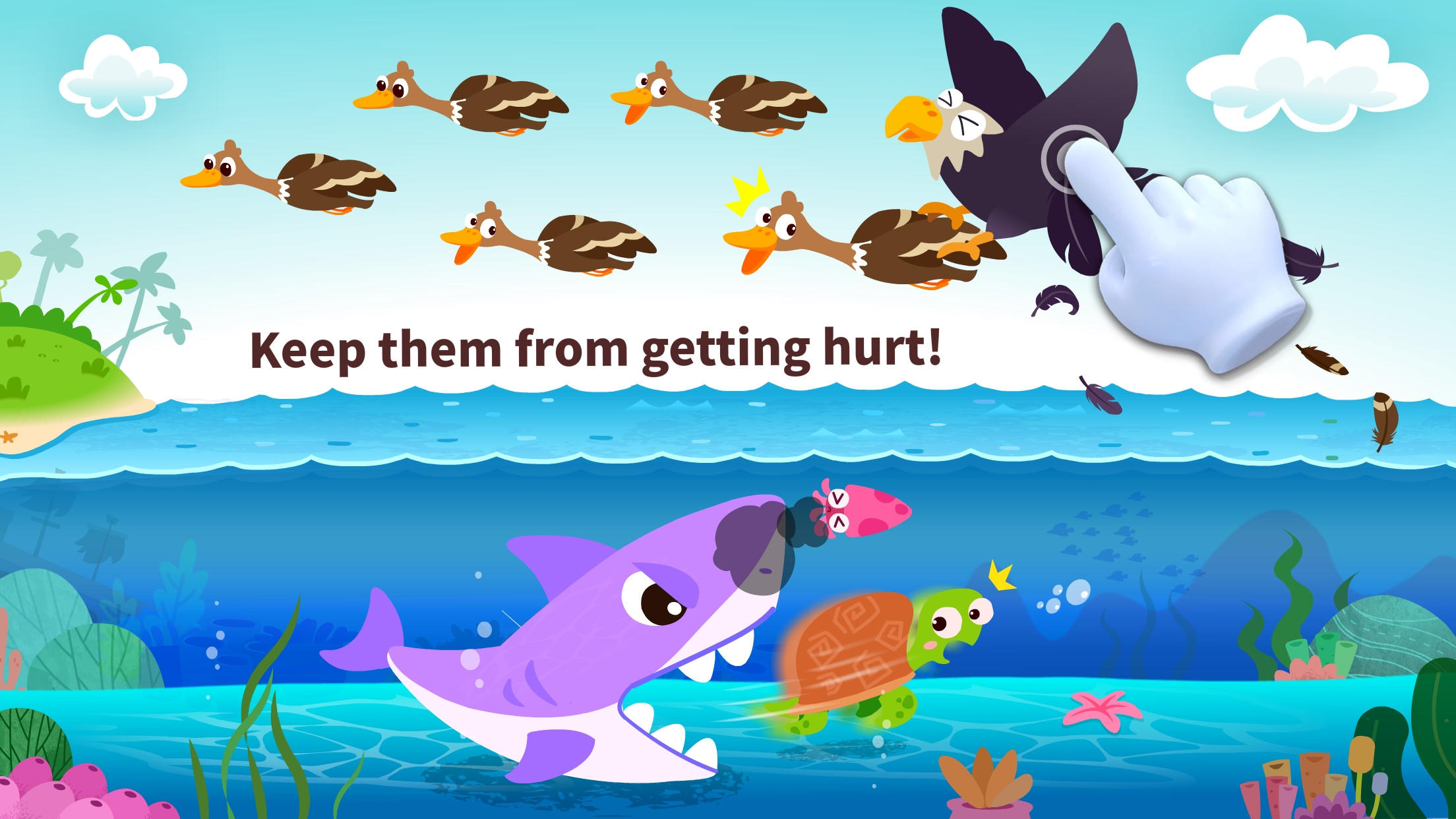 Little Panda's Forest Animals Game Screenshot