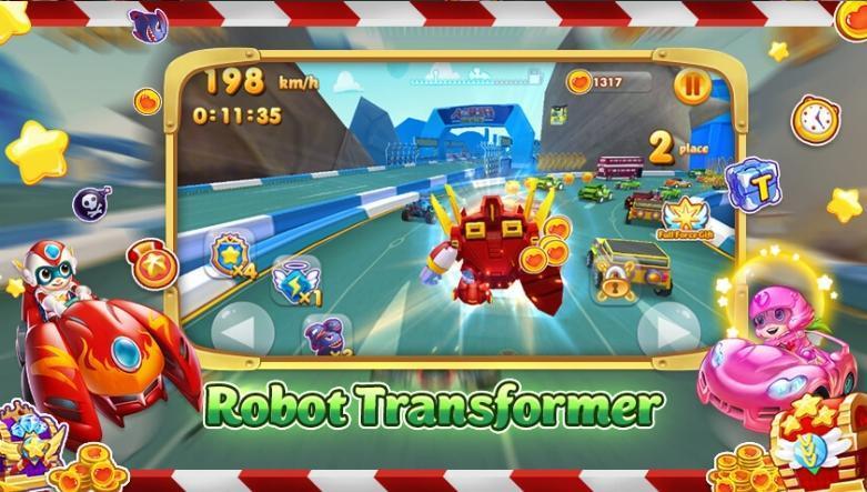 Super Car Transform Racing - Epic Racing Game Game Screenshot