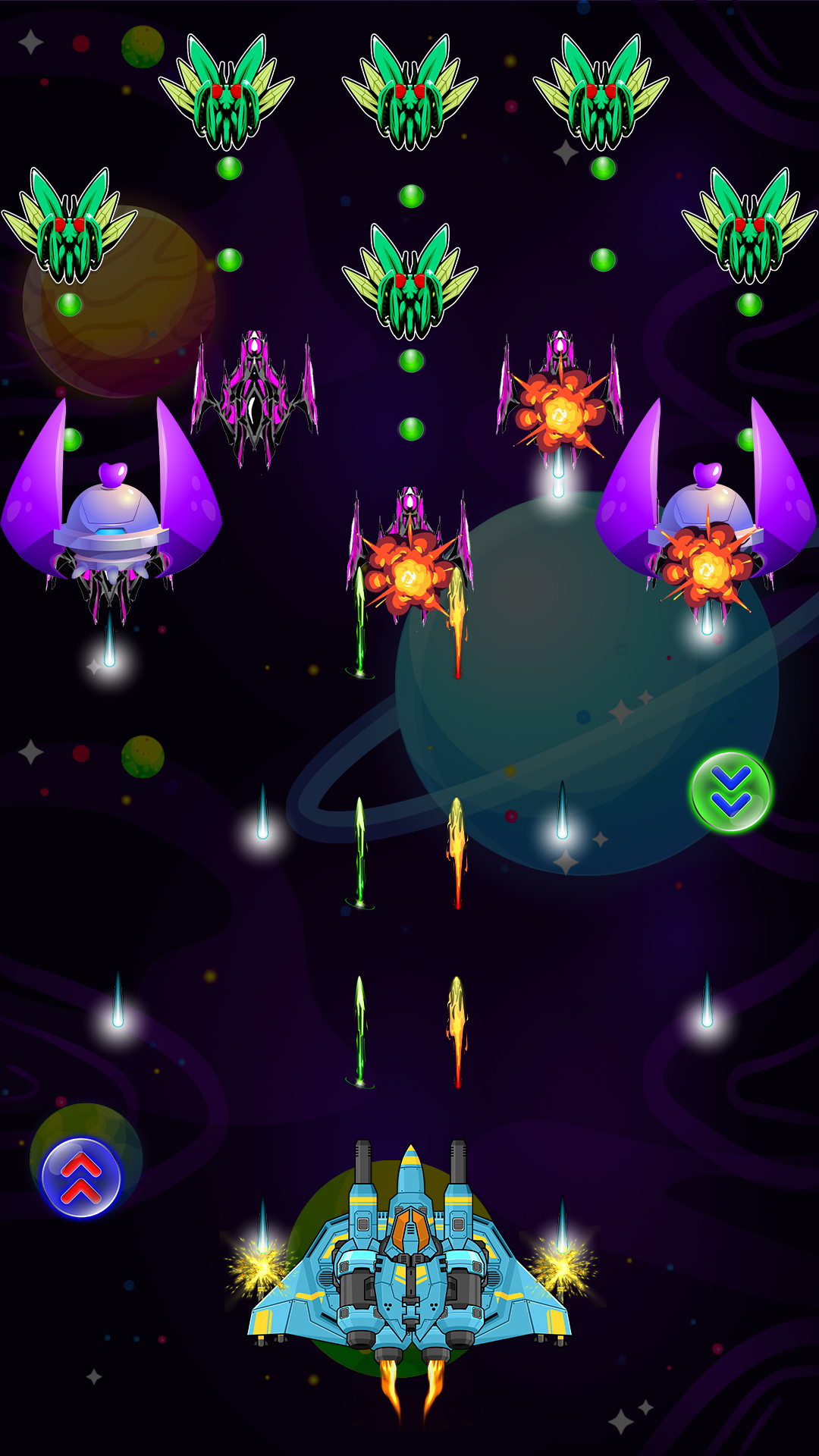 Screenshot of Alien Shooter Space War Games