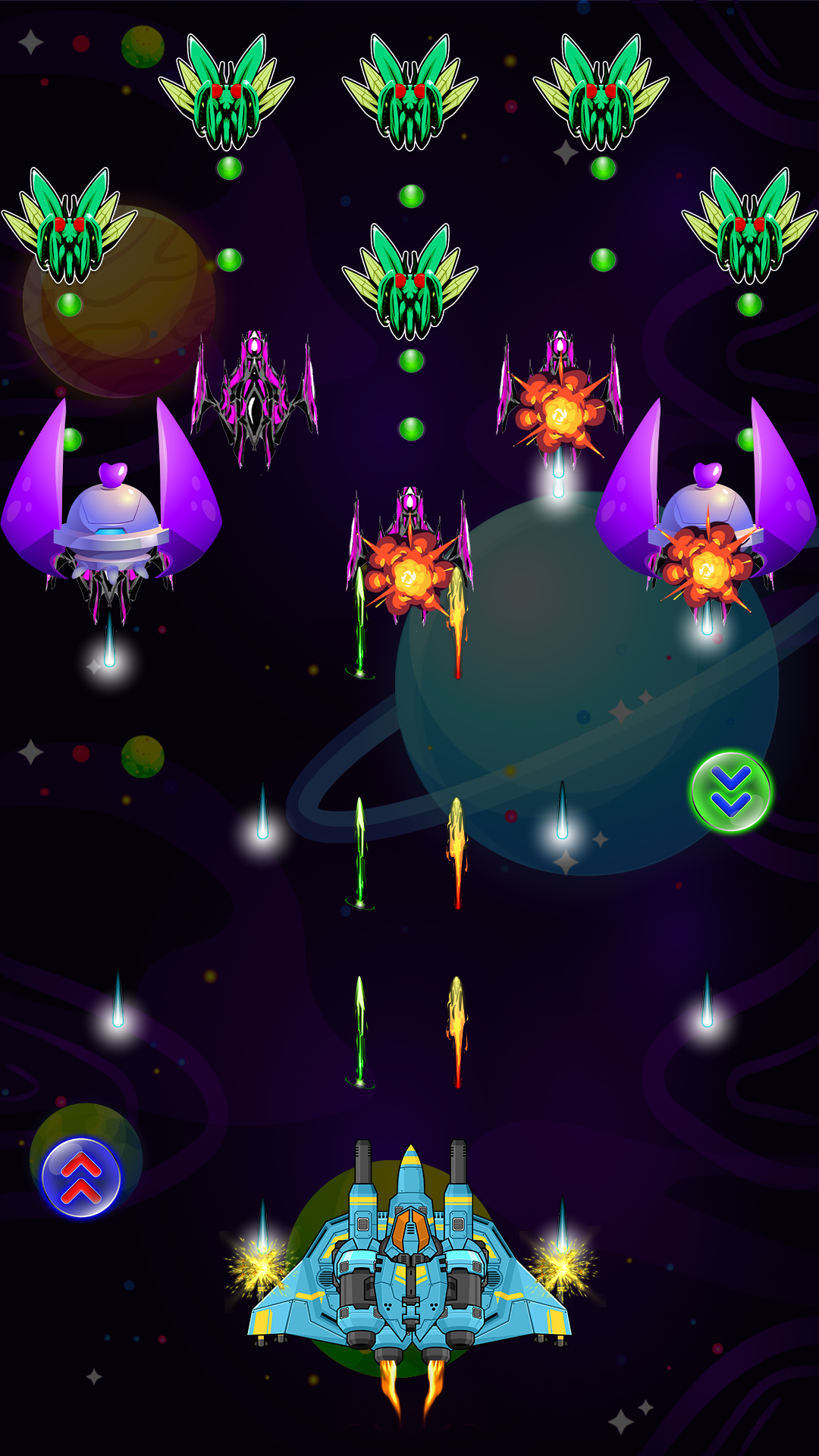 Alien Shooter Space War Games Game Screenshot