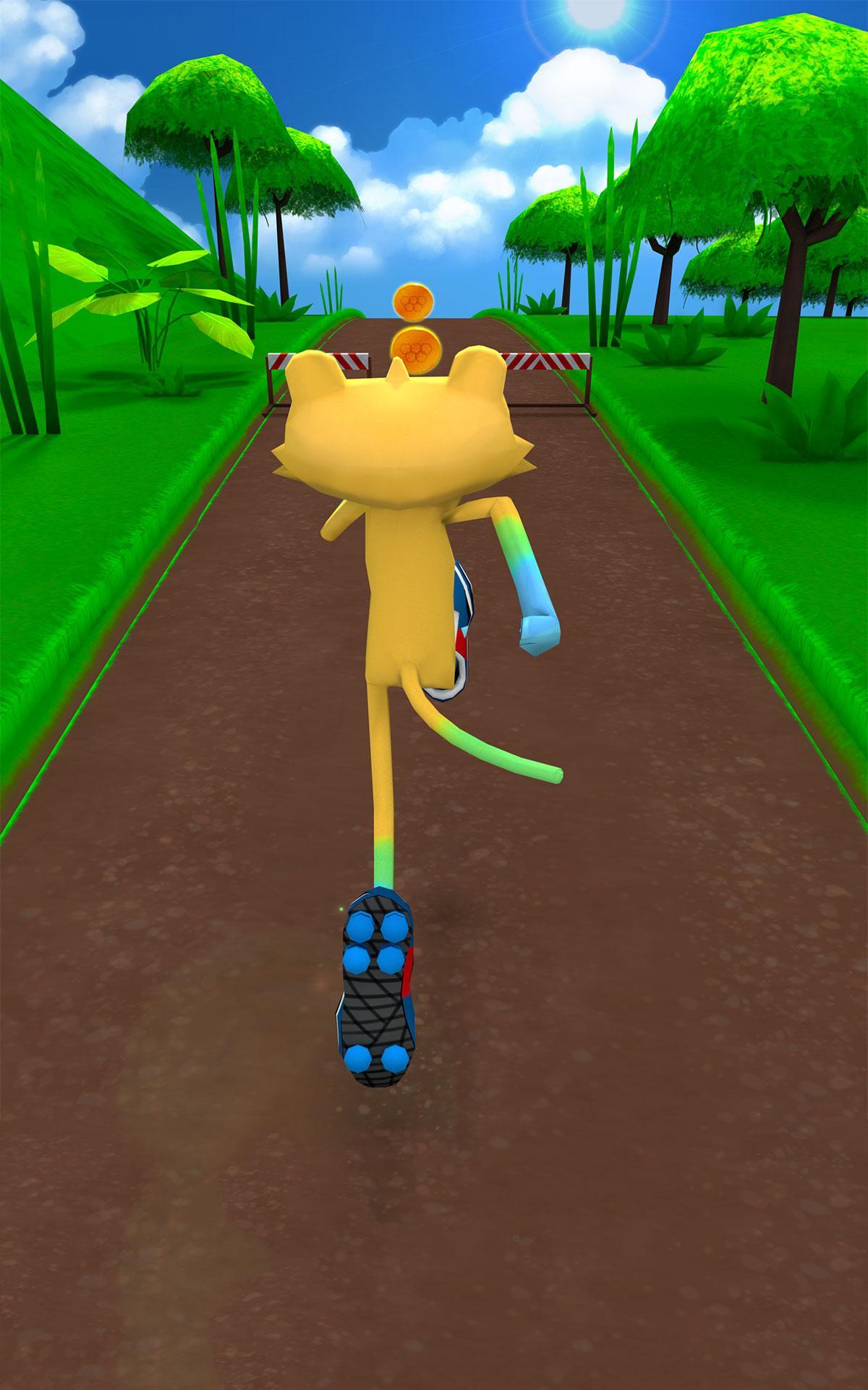 Endless Running Rio Game Screenshot