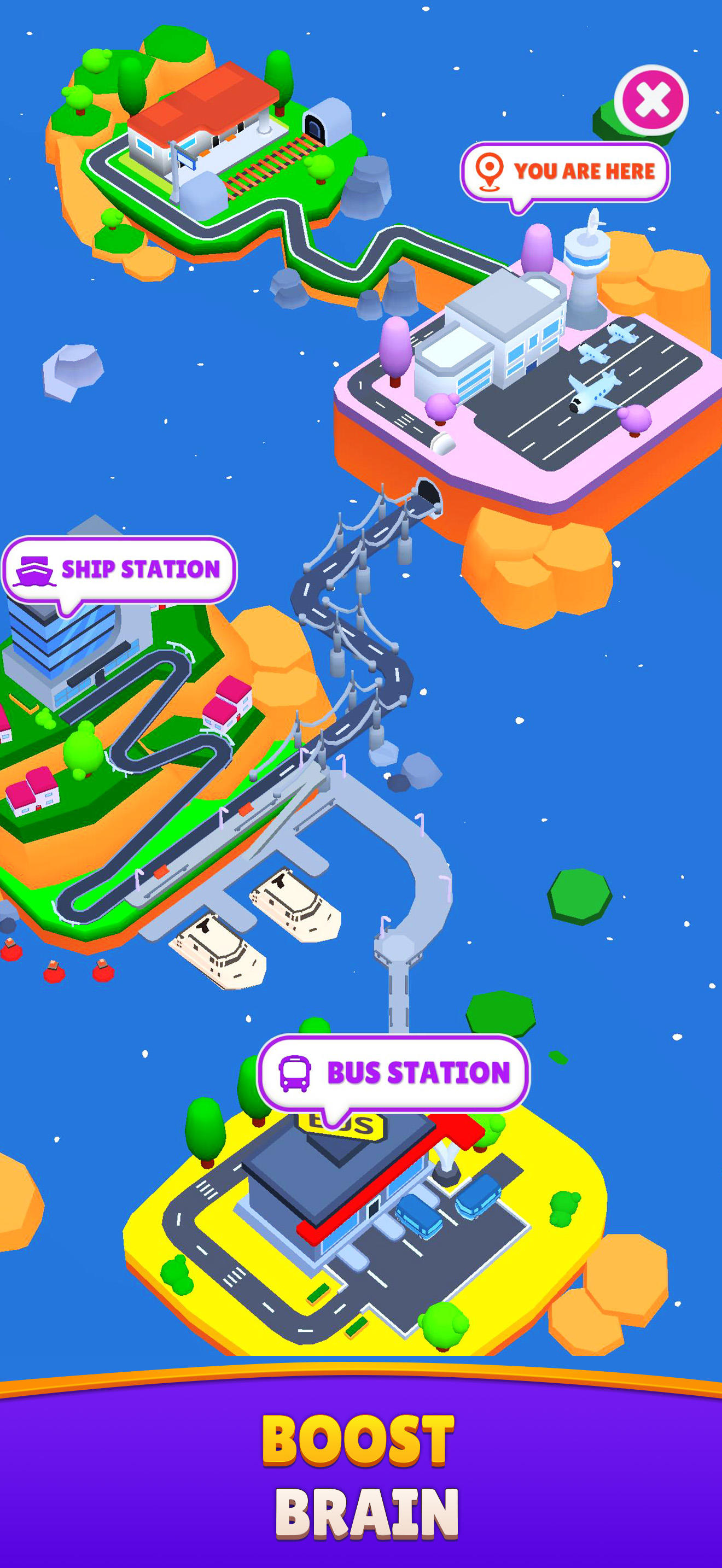 Sort Land Puzzle Game Game Screenshot