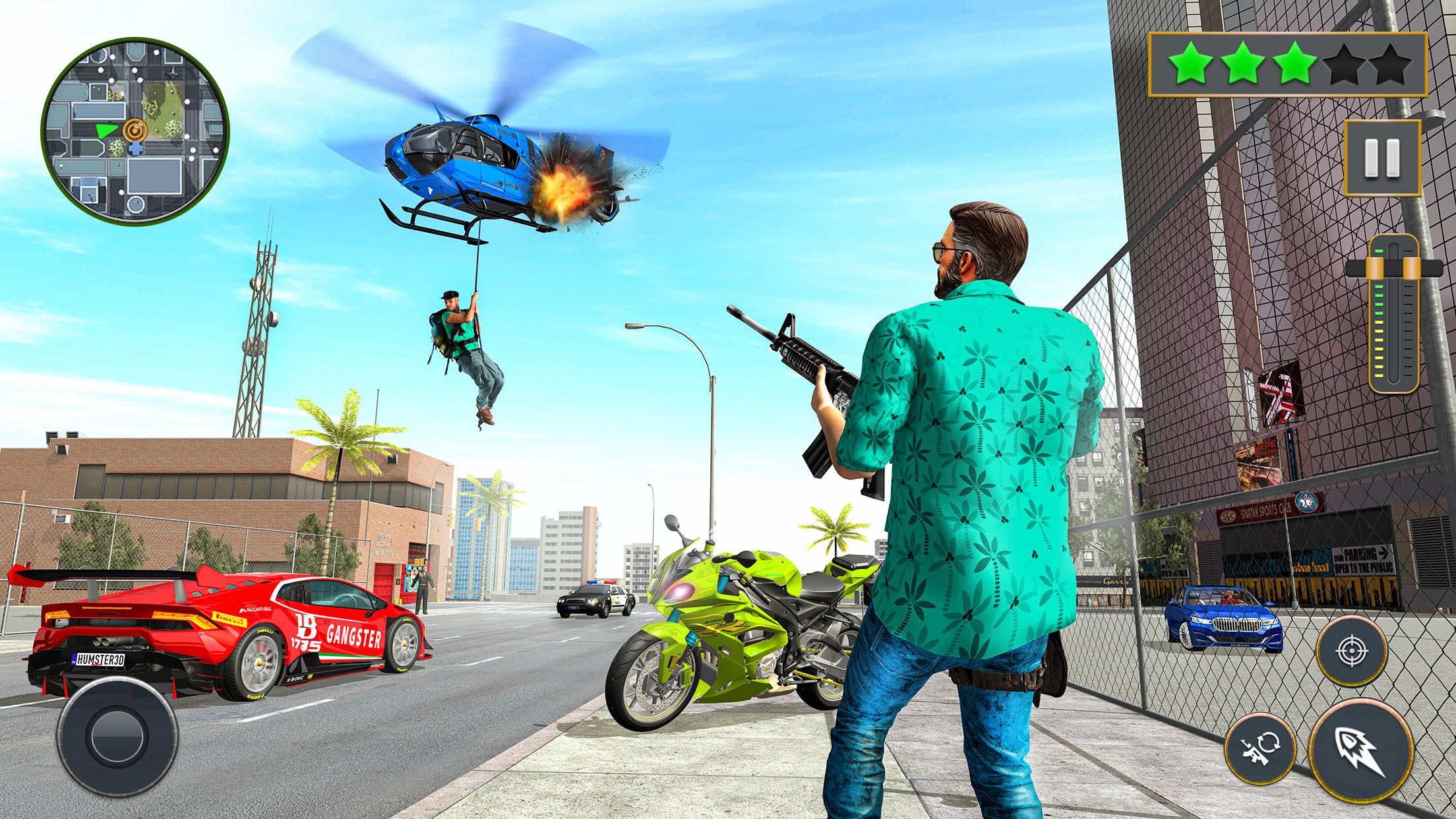 Gangster Theft Vegas Crime Sim ภาพหน้าจอเกม