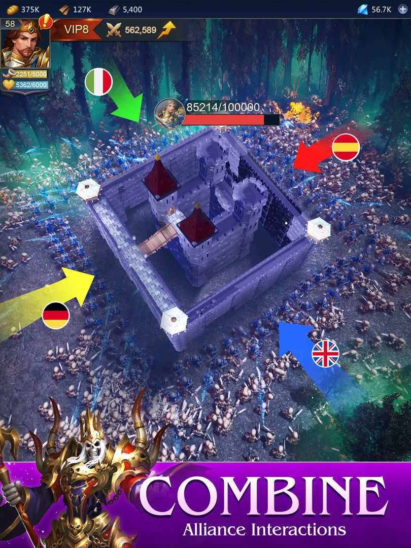 Screenshot of Puzzles & Conquest