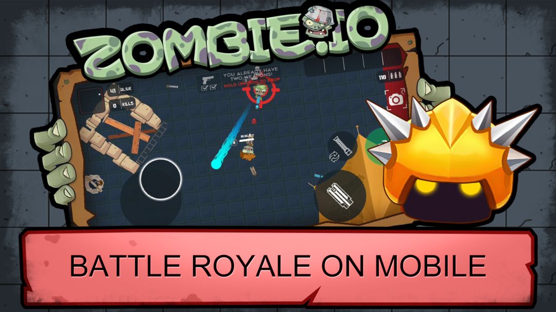 Zombie Royale-Survive Battle Shooter ภาพหน้าจอเกม