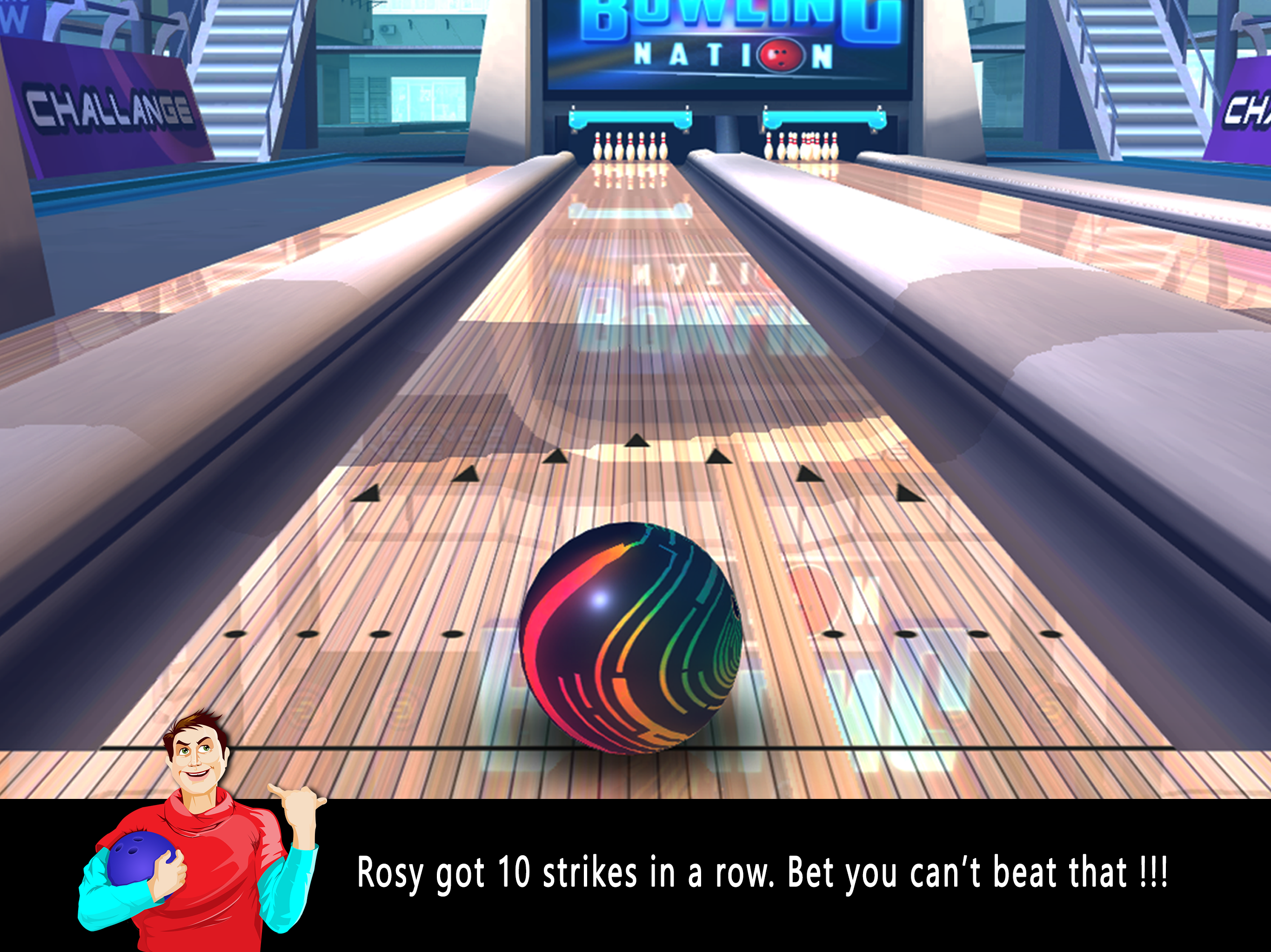 Bowling Nation 3D Game Screenshot