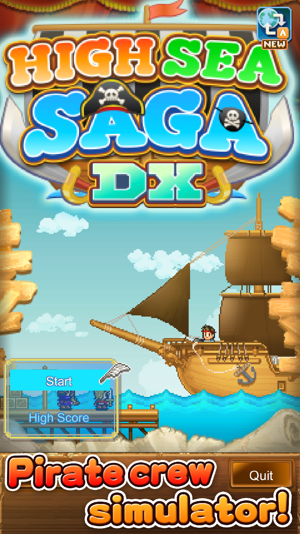 High Sea Saga DX ภาพหน้าจอเกม