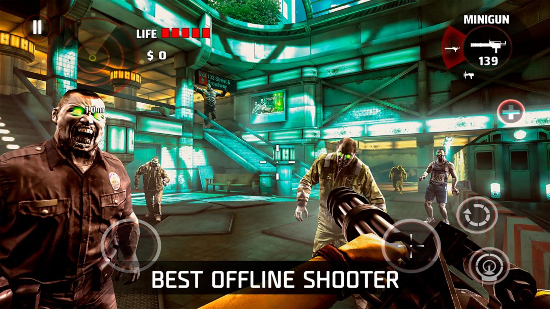 DEAD TRIGGER - Offline Zombie Shooter 게임 스크린 샷