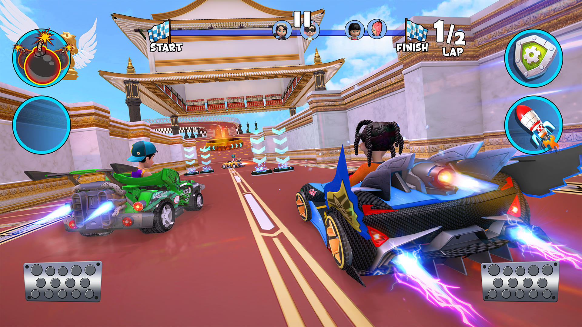 Screenshot of Beach Buggy Racing: Royal Game