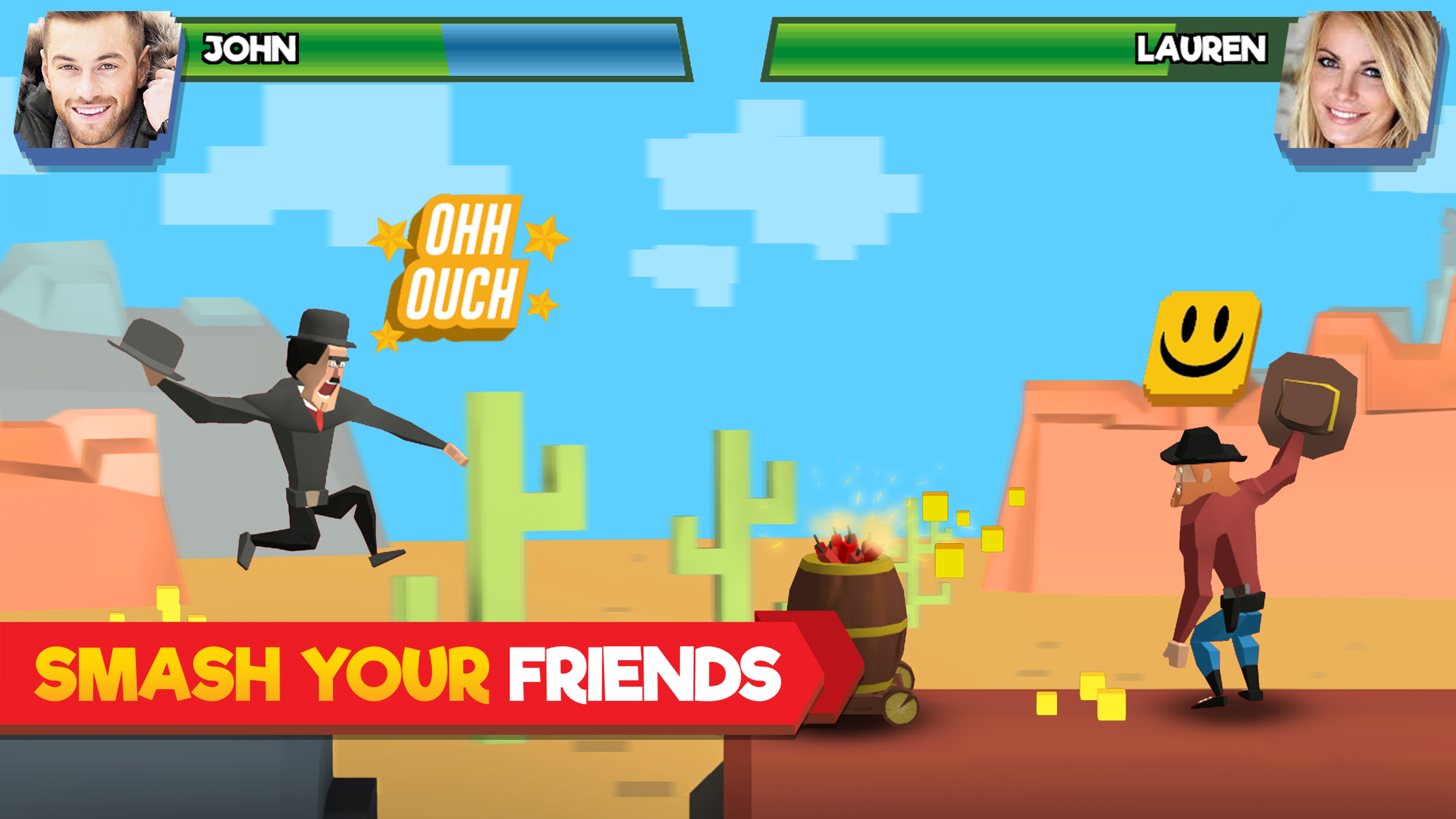 Fling Fighters Game Screenshot