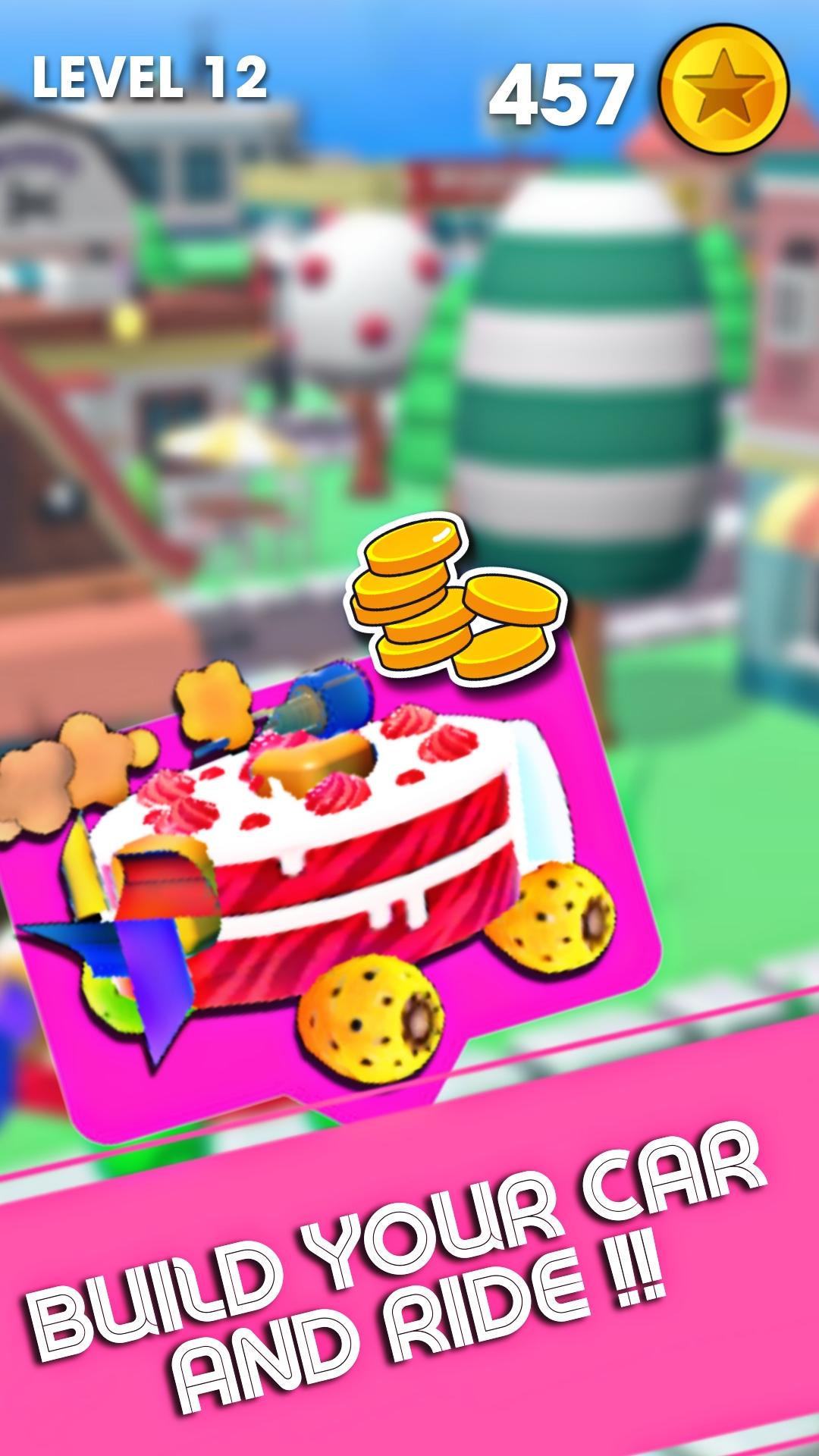 Cake Stunt 3D Game Screenshot