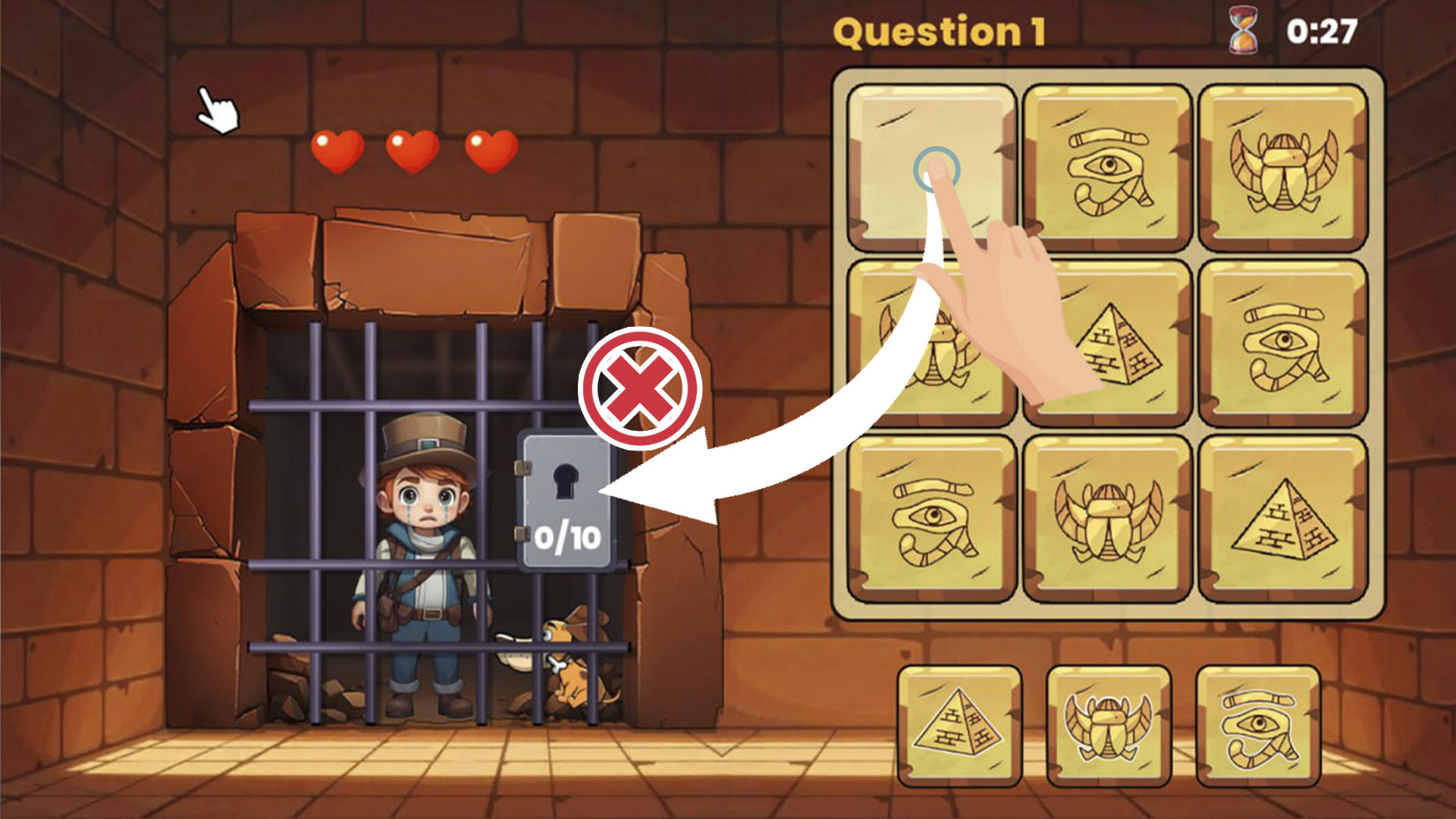 The Dark Prison Game Screenshot