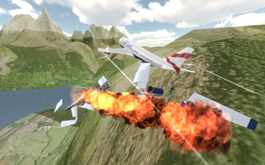 Airplane Emergency Landing screenshot game