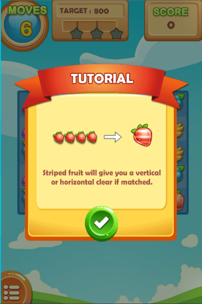 Fruita Crush Game Screenshot