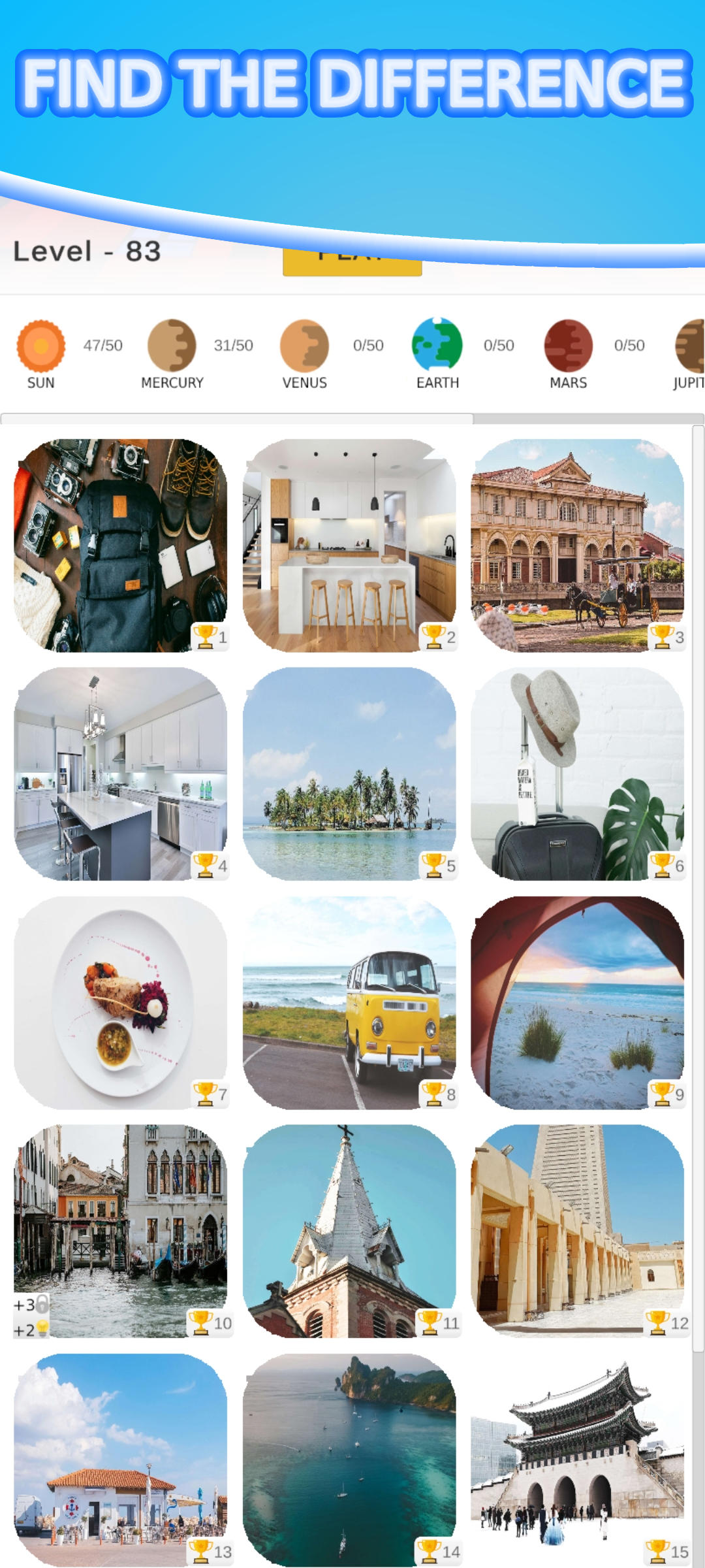 Find the Difference Hard 遊戲截圖