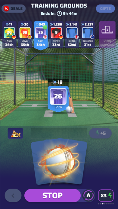 Cricket Rivals: Online Game Game Screenshot