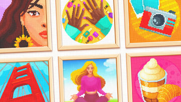Cuplikan Layar Game Magic Cross Stitch: Pixel Art