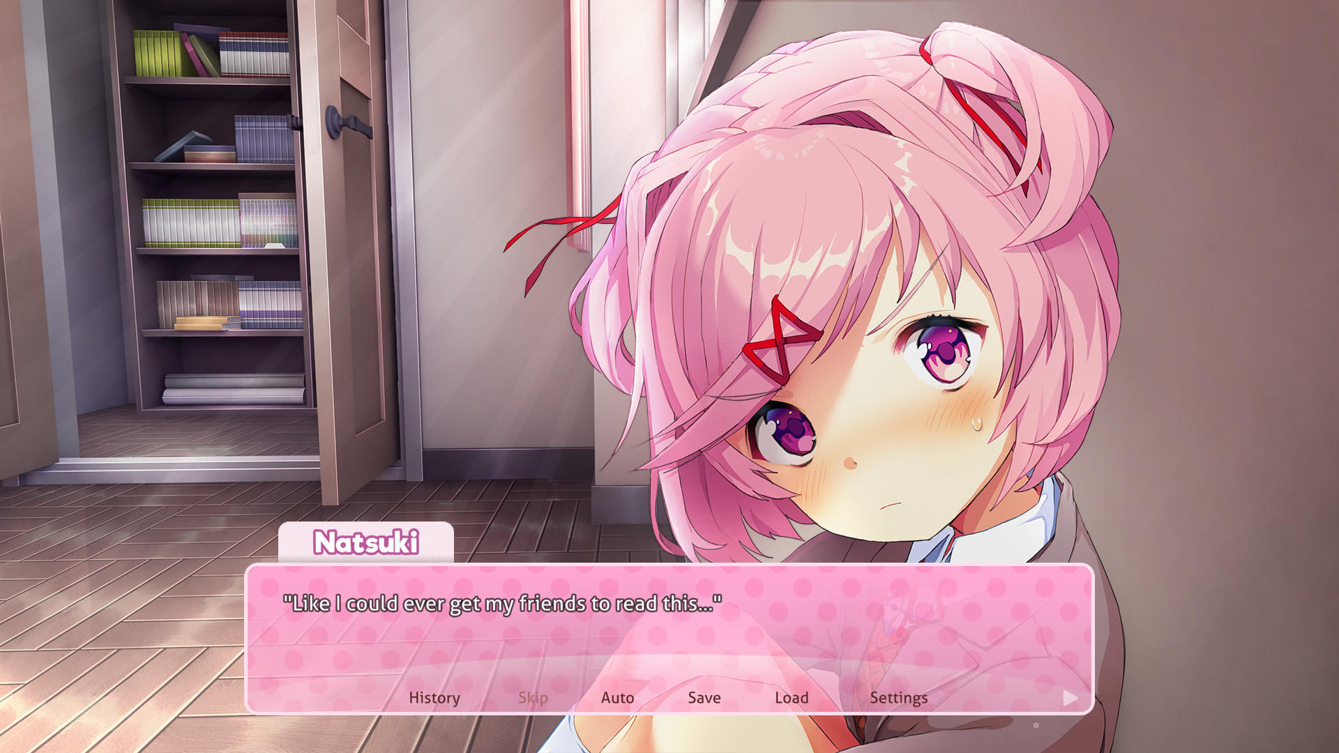 Doki Doki Literature Club Plus! Game Screenshot