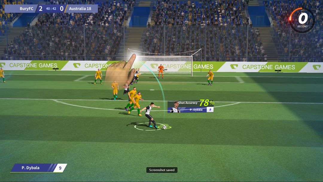 Screenshot of Dream Score: Soccer Champion