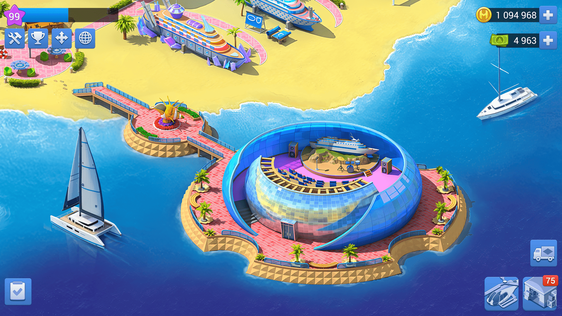 Cuplikan Layar Game Megapolis: City Building Sim