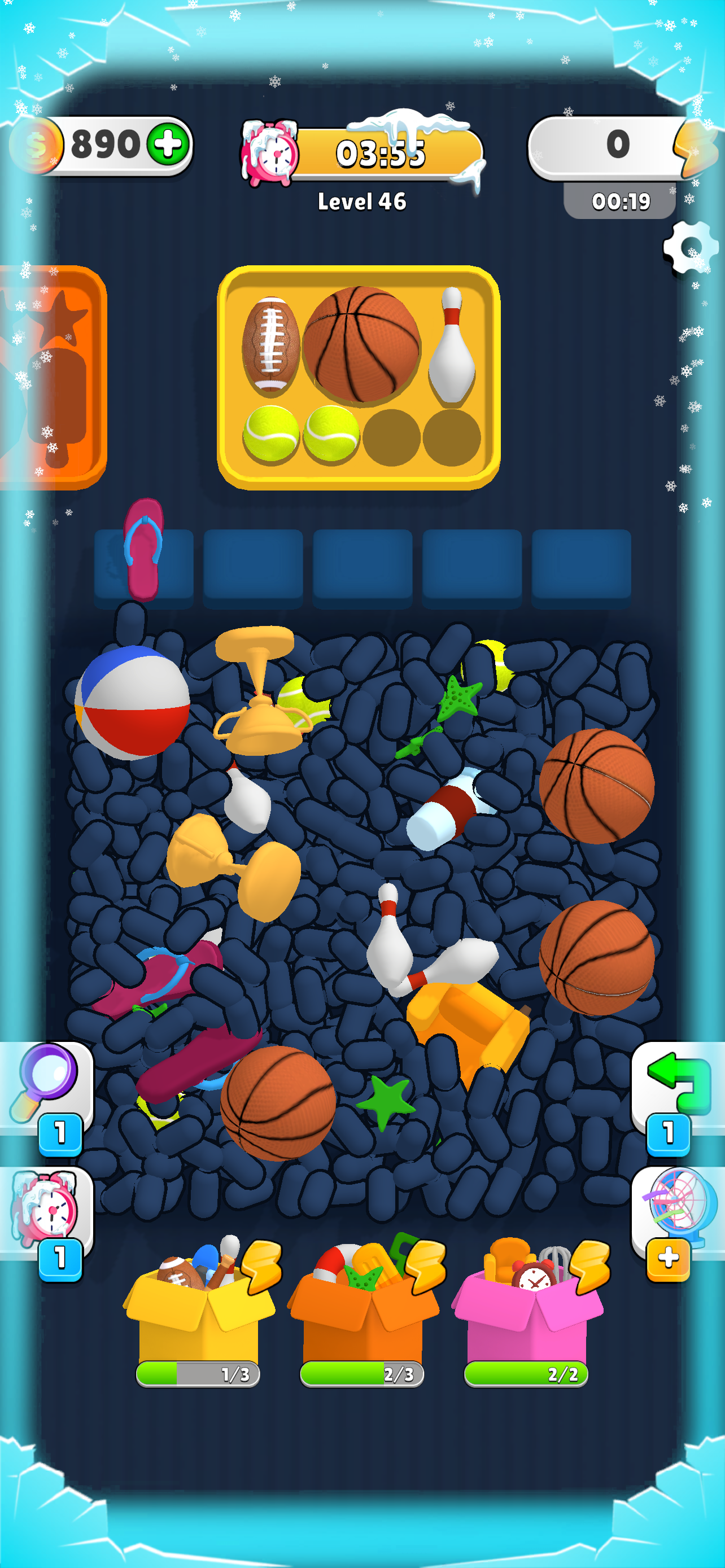 Pack Match Game Screenshot