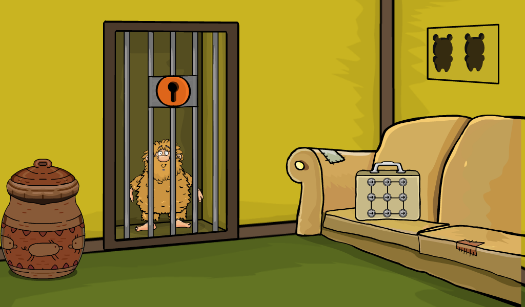 Hairy Man Rescue Game Screenshot
