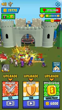 Heroes Legend: Idle Battle War Game Screenshot