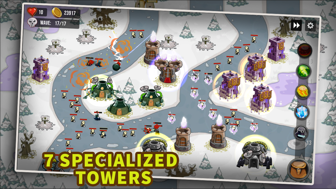Tower Defense: The Last Realm - Castle TD 게임 스크린 샷