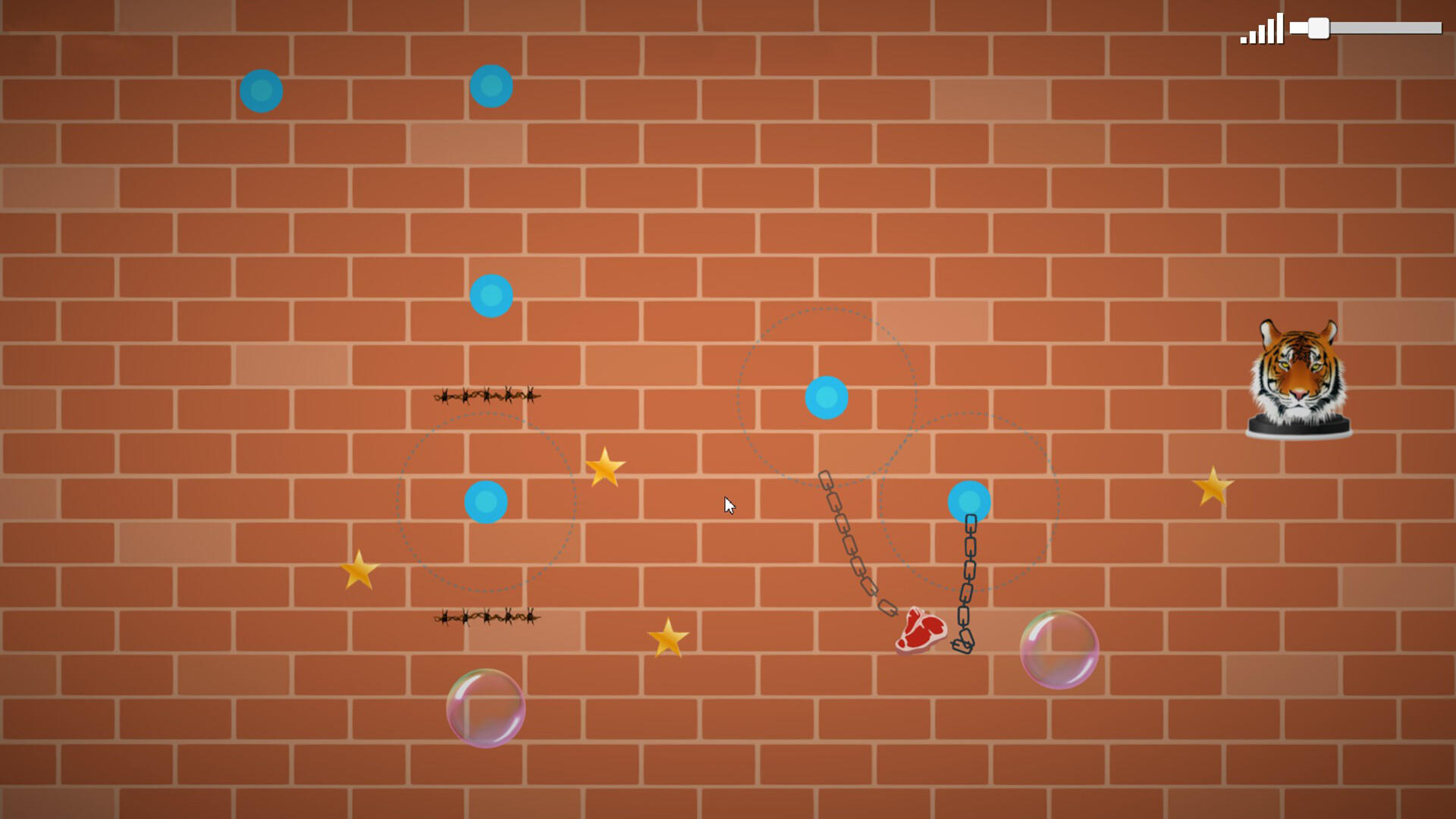 Hungry Tiger Game Screenshot