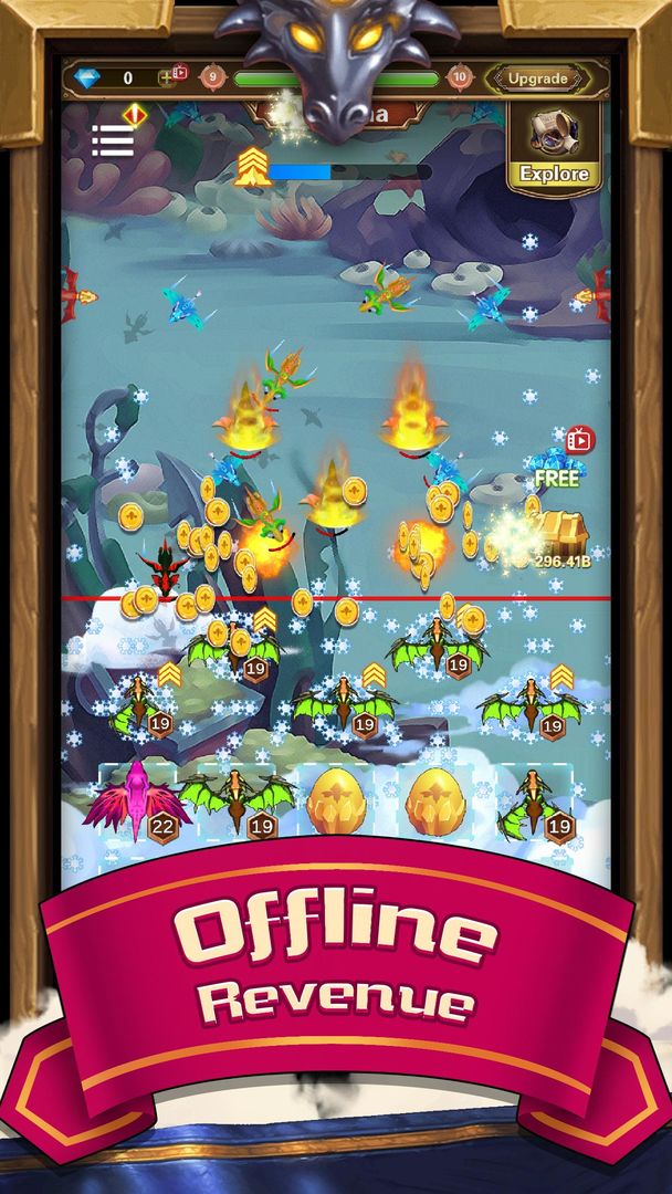 Dragon Legends: Idle & Shooting Games screenshot game
