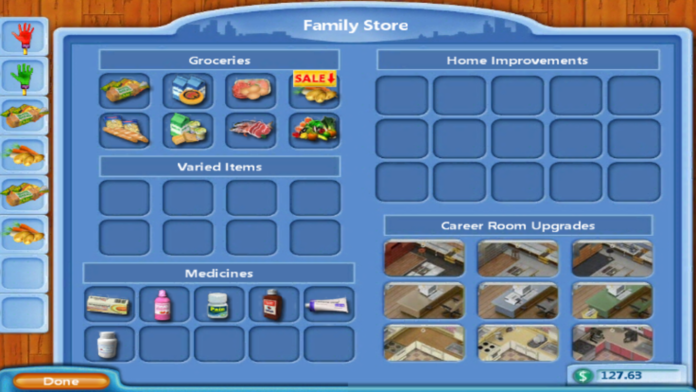 Virtual Families Lite Game Screenshot