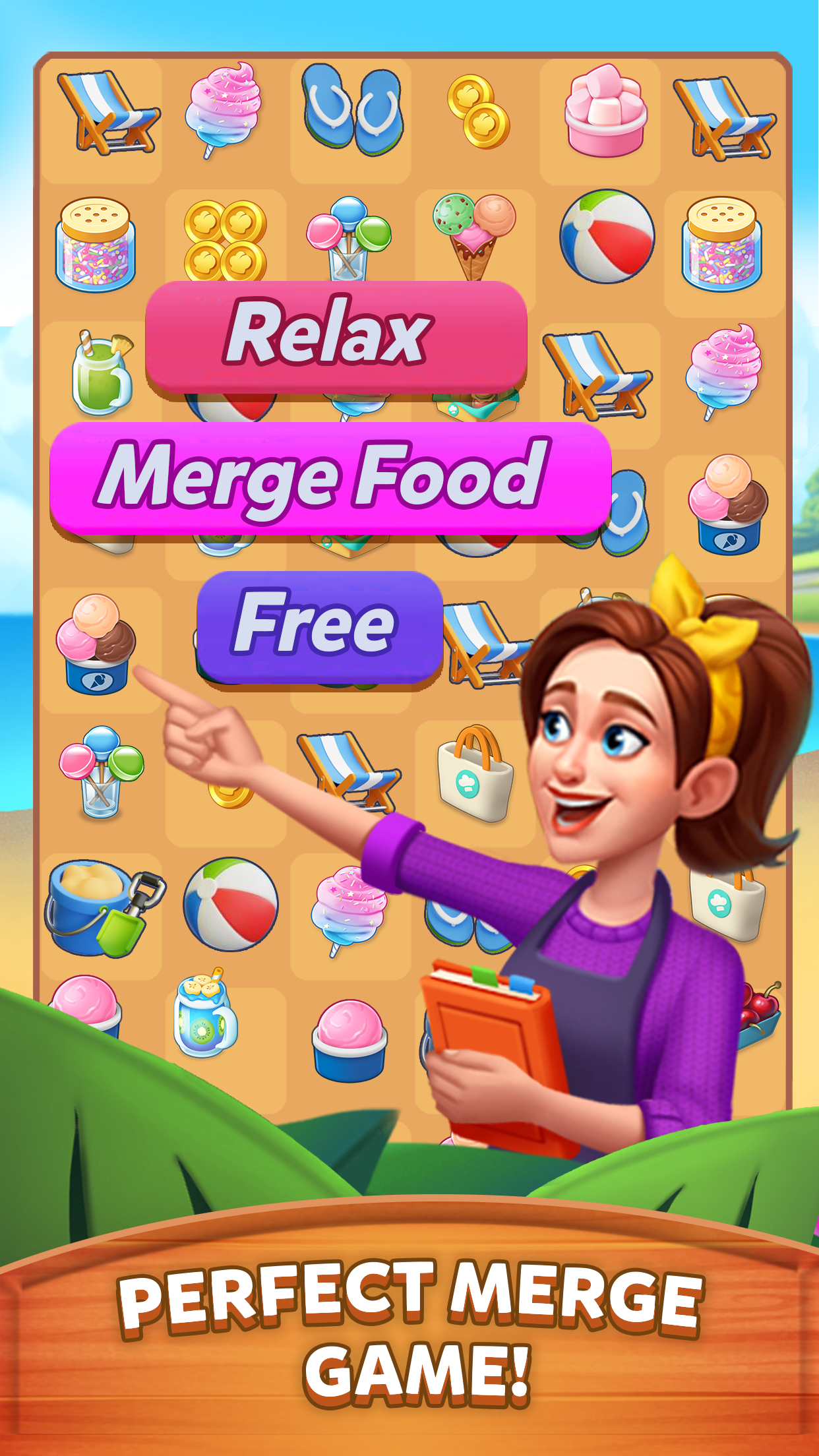 Cook & Merge Kate's Adventure Game Screenshot