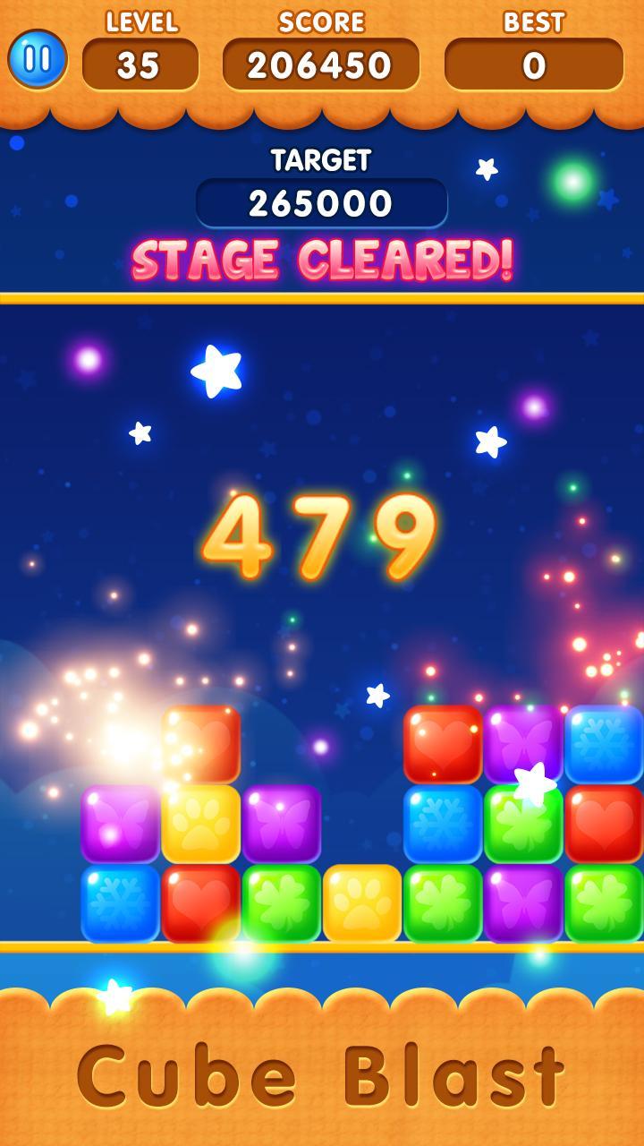 Cube Blast Game Screenshot