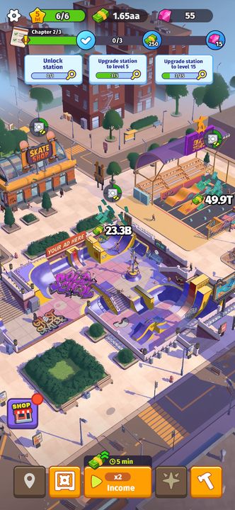 Streetsport Empire: Sport Idle Game Screenshot