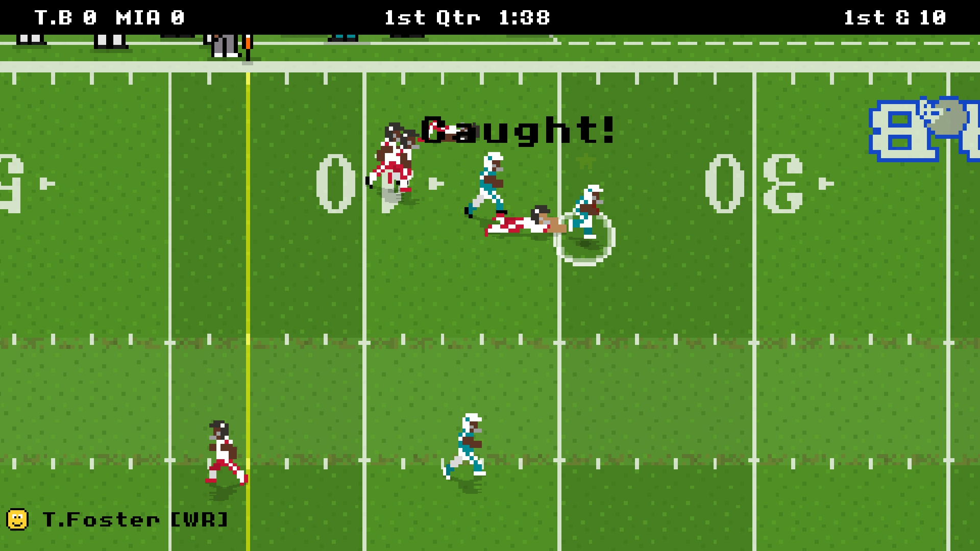 Retro Bowl Game Screenshot