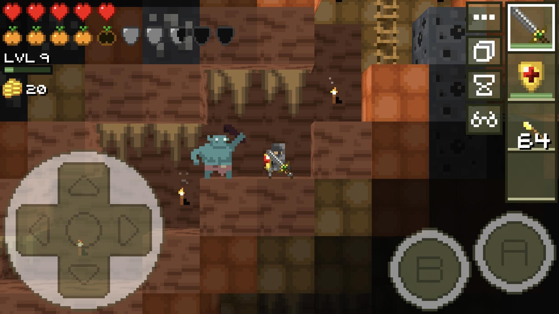 Скриншот игры LostMiner: Build & Craft Game