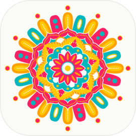 Jogo de colorir padrão de mandala versão móvel andróide iOS apk baixar  gratuitamente-TapTap