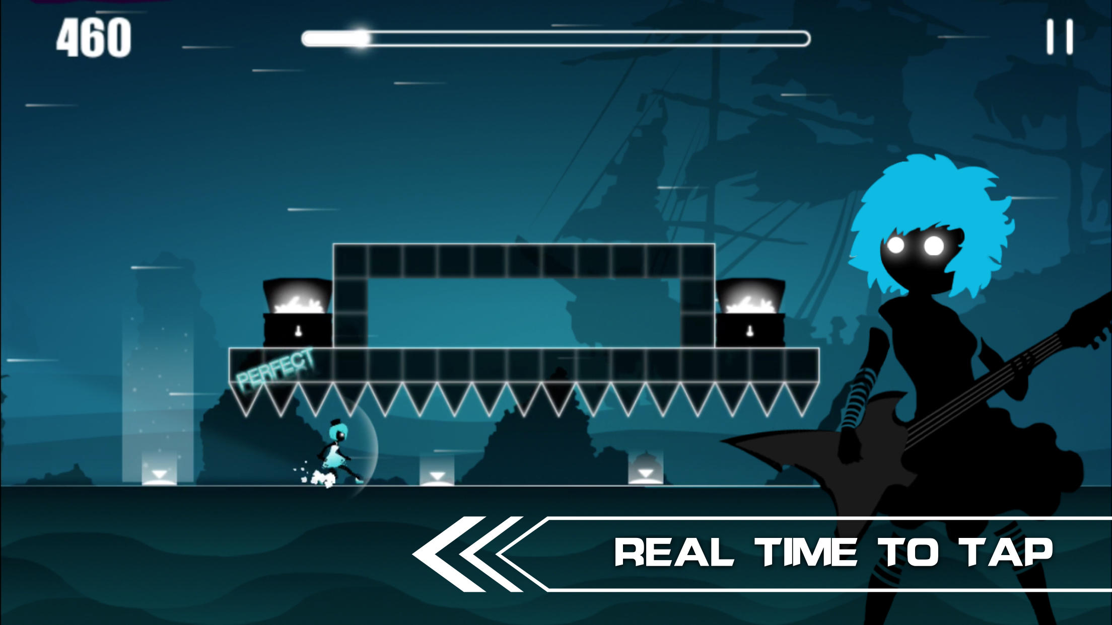 Muse Runner - Rhythmic parkour Game Screenshot