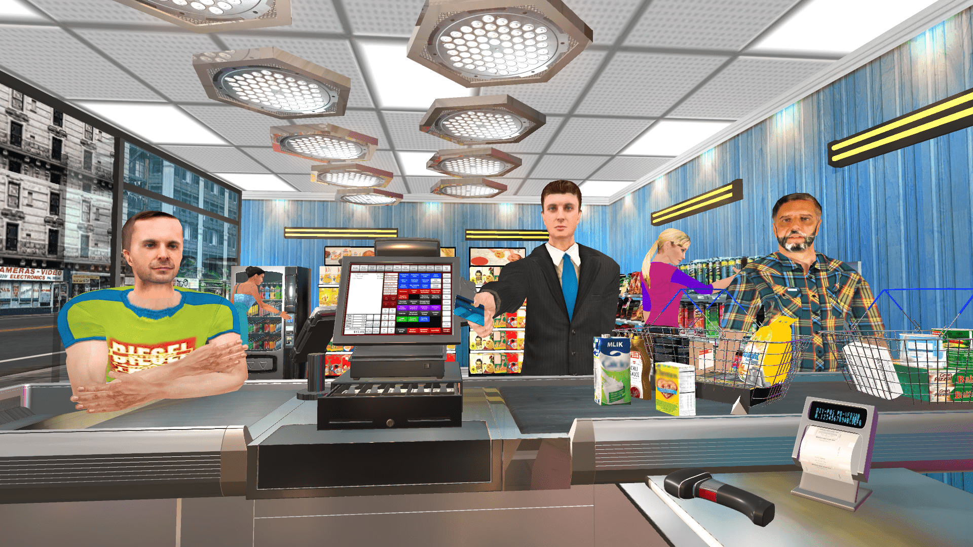 Cuplikan Layar Game Supermarket Simulator 3D Games