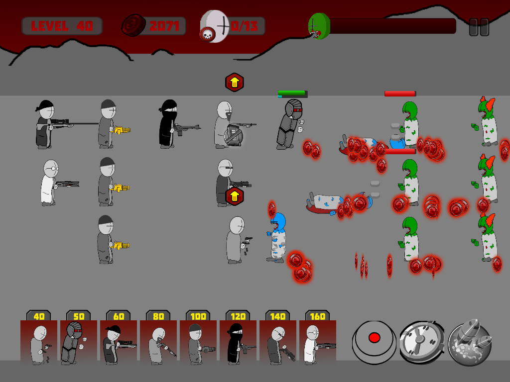 Скриншот игры Madness Defense